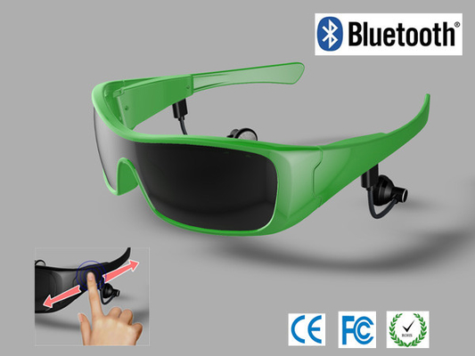 Outdoor Sporter Headphone Bluetooth Headset Sunglasses With Moblie / Women Eyewear